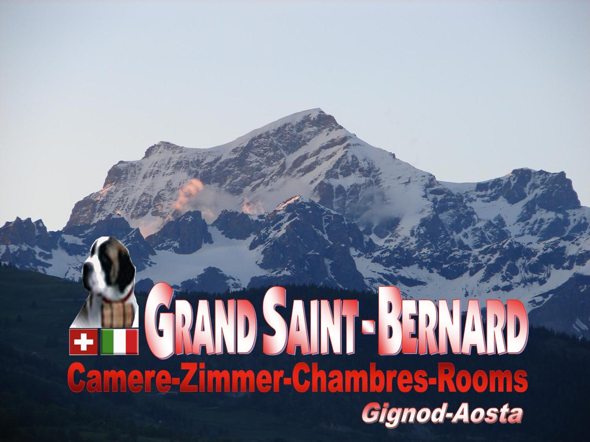 Affittacamere Grand Saint Bernard Gignod Buitenkant foto